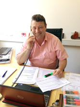 Firmeninhaber Uwe Kandelhardt